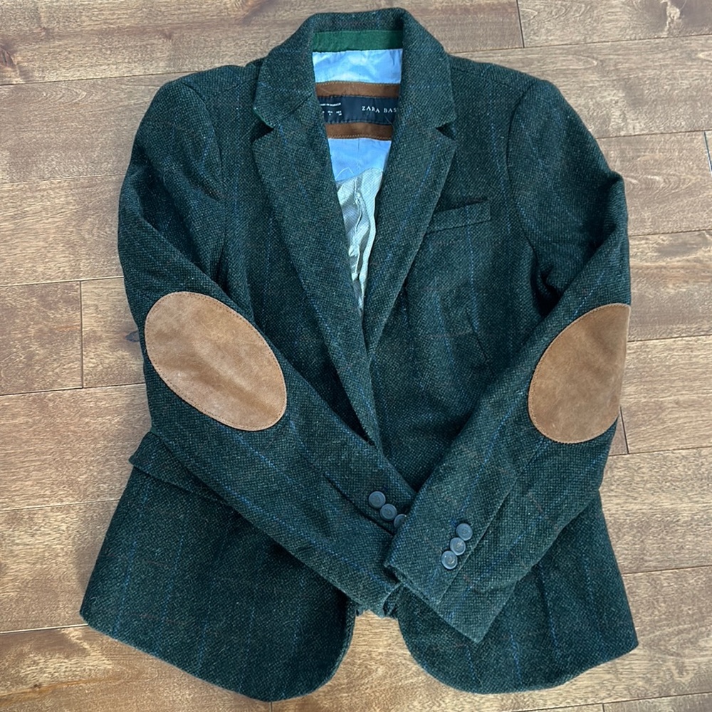 Zara basic wool blazer